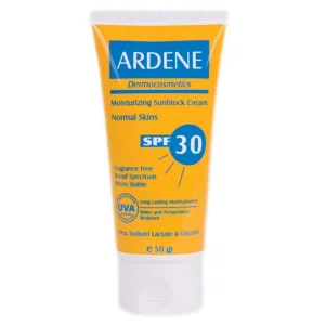 کرم ضد آفتاب مرطوب کننده SPF30 آردن