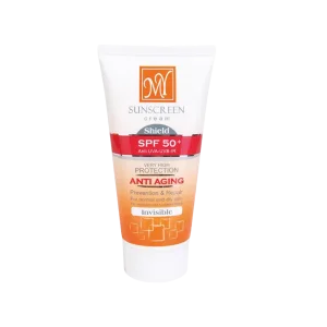 کرم ضد آفتاب مای ⁺SPF50 مناسب پوست های معمولی تا خشک ۵۰ میلی لیتر