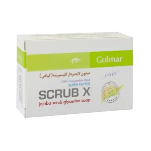 صابون لایه بردار گلیسیرینه گیاهی گلمر 90 گرم