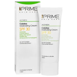 کرم مرطوب کننده بدون رنگ SPF30
