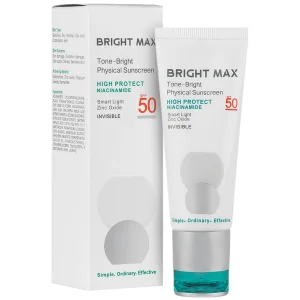 ضد آفتاب فیزیکال تن برایت SPF50 (بی رنگ)
