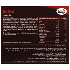 هات شات  یوروویتال 6 عددی
