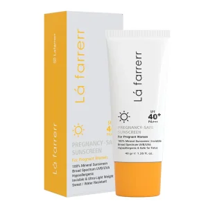 کرم ضد آفتاب بارداری SPF40 (بی رنگ)