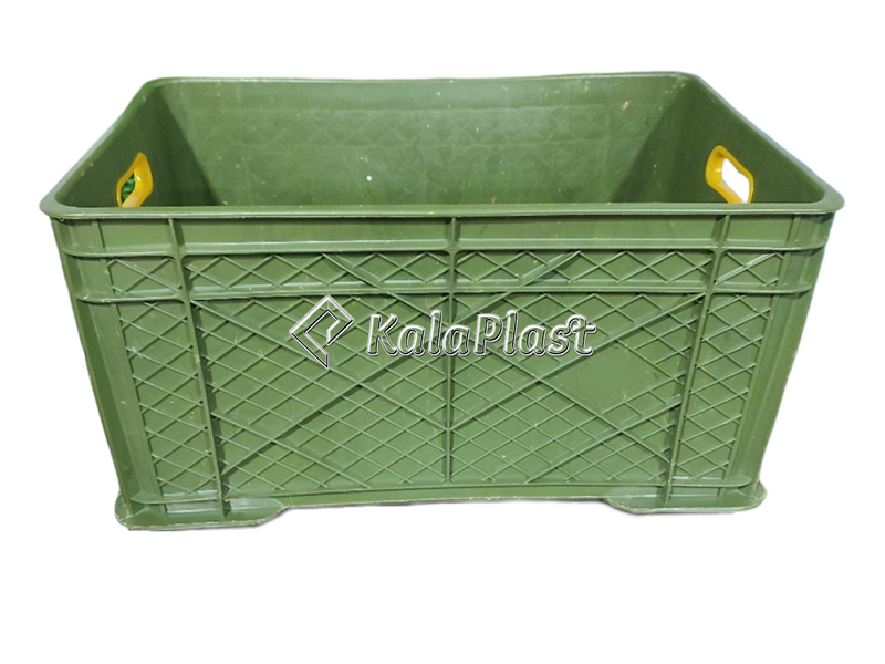 جعبه صنعتی پلاستیکی کد 4830 سبز یشمی