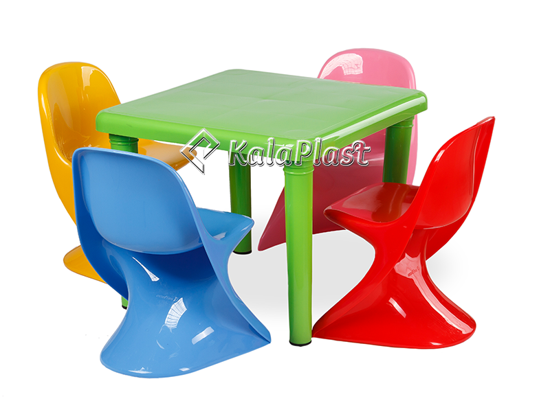 ست میز و صندلی کودک 4 نفره  رامو