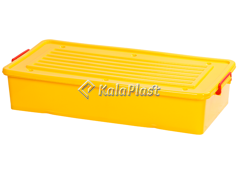 صندوق چرخدار کد 203 زرد