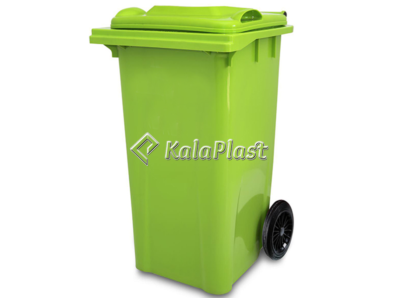 سطل زباله پلاستیکی 240 لیتری چرخدار گودبین