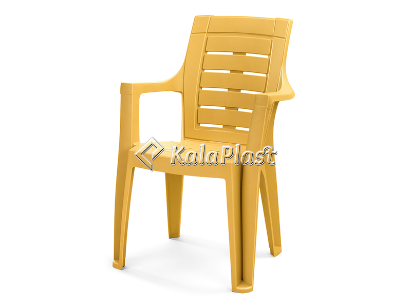 صندلی دسته دار پلیمری دالتون زبرا