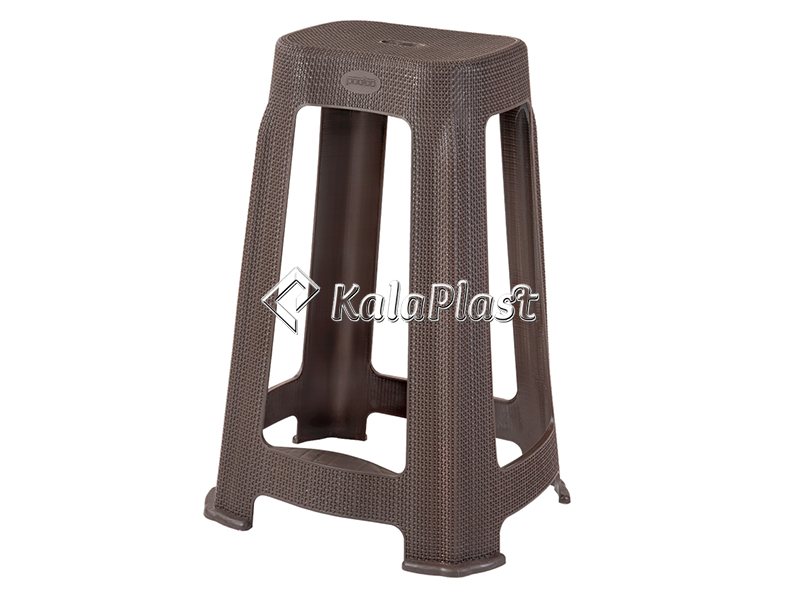 چهارپایه حصیری پایه دار  بلند پولاد