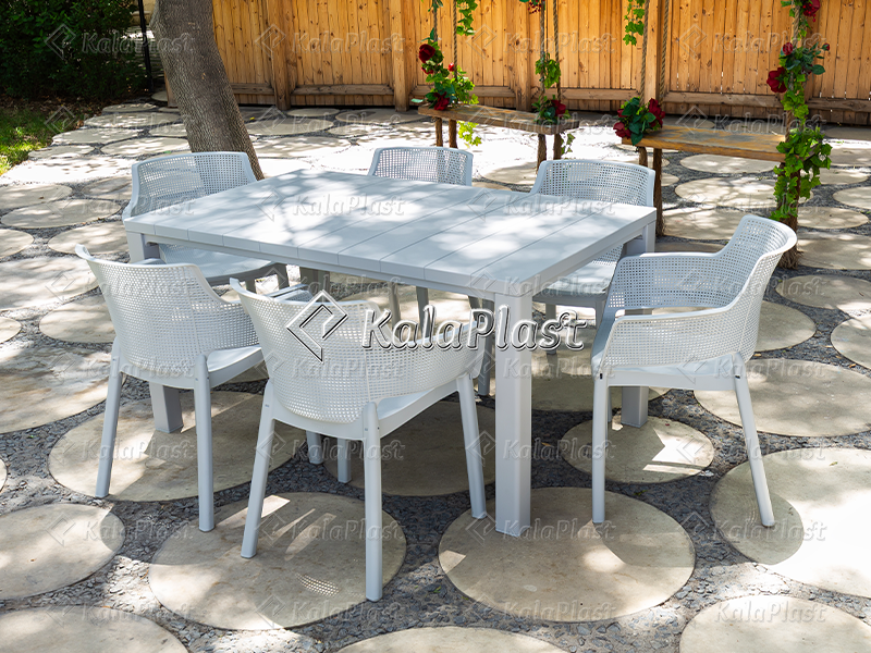 ست 6 نفره پلیمری تیارا