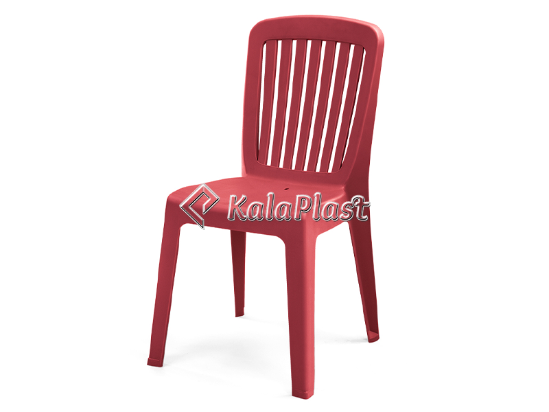 صندلی پلیمری بدون دسته مونیکا نرده ای