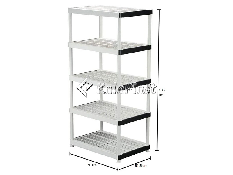 قفسه اداری پلاستیکی همه کاره کد 610