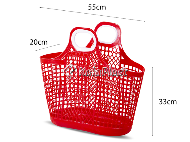زنبیل بزرگ پلاستیکی (سبد کالا)