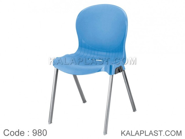 پک 3 عددی صندلی بدون دسته پایه فلزی کد 980