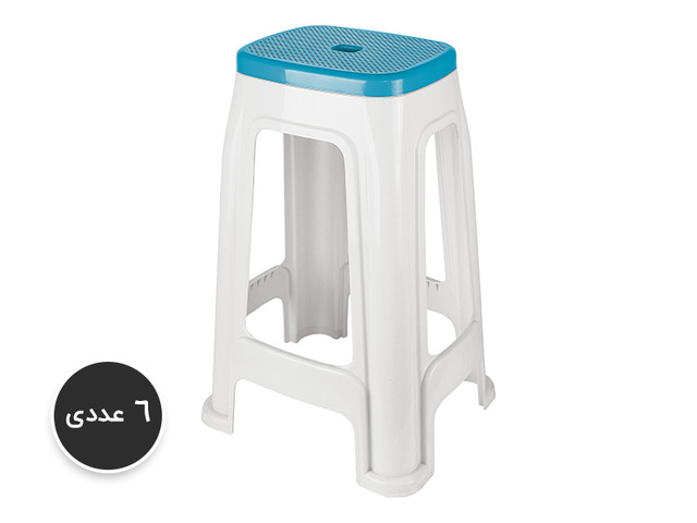 پک 6 عددی چهارپایه بلند کد 1418