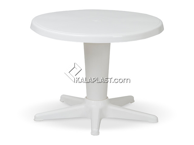 میز کودک و عسلی گرد پلاستیکی تک پایه کد 200