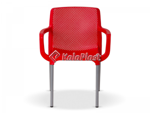 صندلی دسته دار پایه فلزی نت کد 182