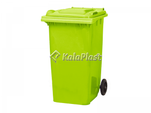 سطل زباله پلاستیکی 240 لیتری چرخدار سبلان