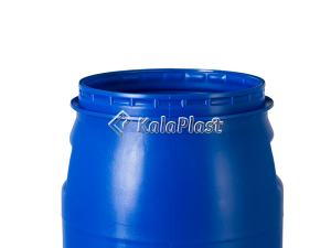 بشکه پلاستیکی 30 لیتری ضخیم با کمربند فلزی جهان با شیر فلزی