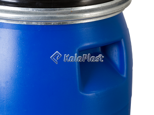 بشکه پلاستیکی 30 لیتری ضخیم با کمربند فلزی جهان با شیر فلزی