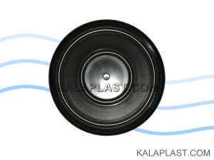 بشکه پلاستیکی 60 لیتری ضخیم با رینگ فلزی جهان با شیر فلزی