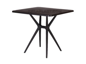 ست میز و صندلی پلیمری 4 نفره  ژمینو