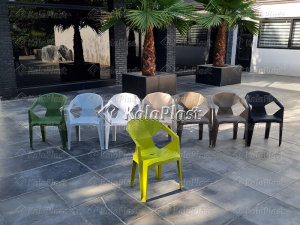 صندلی پلیمری الماسی کد F-22