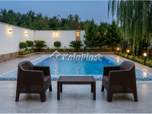 ست 2 نفره حصیر بافت ویکتور 891421