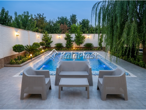 ست 4 نفره مبلمان حصیر بافت ویکتور 892421