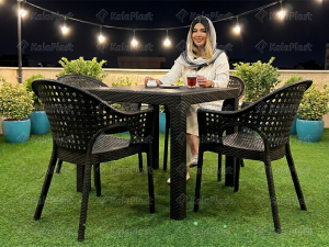 ست میز و صندلی 4 نفره  لیندا کد مدل 999-323