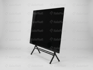 میز تمام فلزی 6 نفره رویه ساده تاشو لنا
