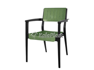 صندلی دسته دار پلیمری تارا کد 484