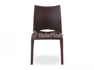صندلی بدون دسته حصیری پلاستیکی بامبو کد 803