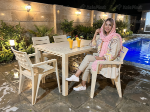 ست 6 نفره پلیمری جاسمین