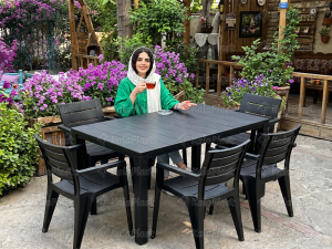 ست 6 نفره پلیمری جاسمین