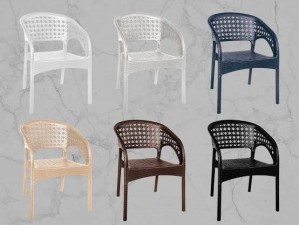 صندلی دسته دار حصیری پالرمو کد 993