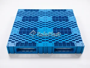 پالت پلاستیکی صنعتی مشبک؛ طول ۱۲۰ ،عرض ۱۲۰ ،ارتفاع ۱۵ سانتیمتر