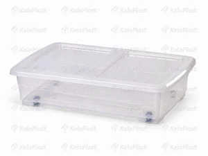 صندوق چرخدار شفاف زیر تختی صنعت