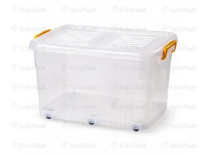 صندوق چرخدار شفاف بزرگ صنعت