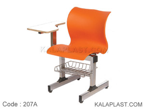 صندلی آموزشی 1 نفره با جاکتابی کد 207A