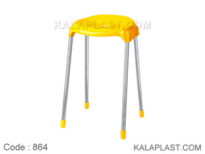چهارپایه پایه فلزی بلند کد 864