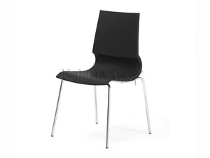 صندلی بدون دسته رونی با پایه فلزی