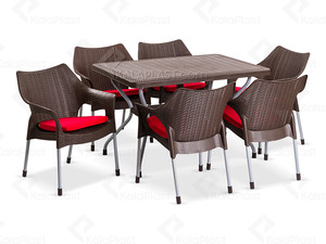 ست میز و صندلی موکا کد S671