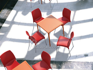 صندلی بدون دسته هارمونی با پایه آلومینیومی کد 801