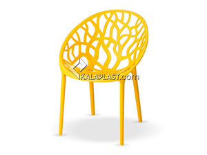 صندلی پلی کربنات کریستال