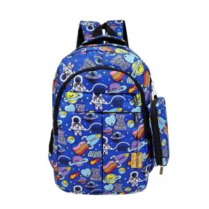 کوله پشتی مدرسه مدل فضانوردی به همراه جامدادی