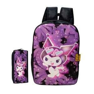 کوله پشتی مدرسه رسپینا مدل کرومی به همراه جامدادی (برند رسپینا)