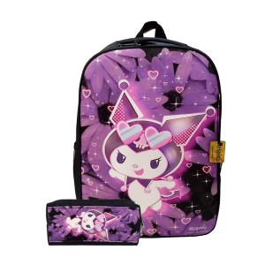 کوله پشتی مدرسه رسپینا مدل کرومی به همراه جامدادی (برند رسپینا)