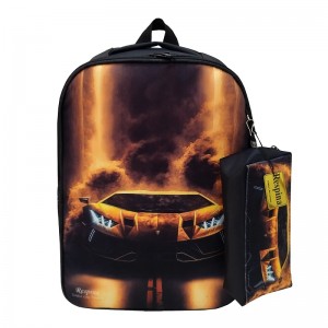 کیف مدرسه پسرانه مدل پورشه Porsche با جامدادی