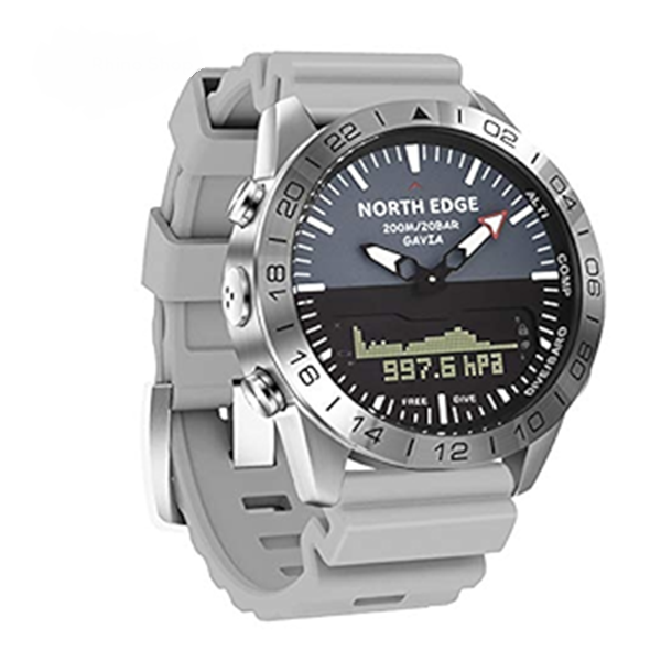 ساعت هوشمند نورث ادج مدل گاویا 2 خاکستری